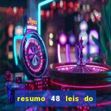 resumo 48 leis do poder pdf